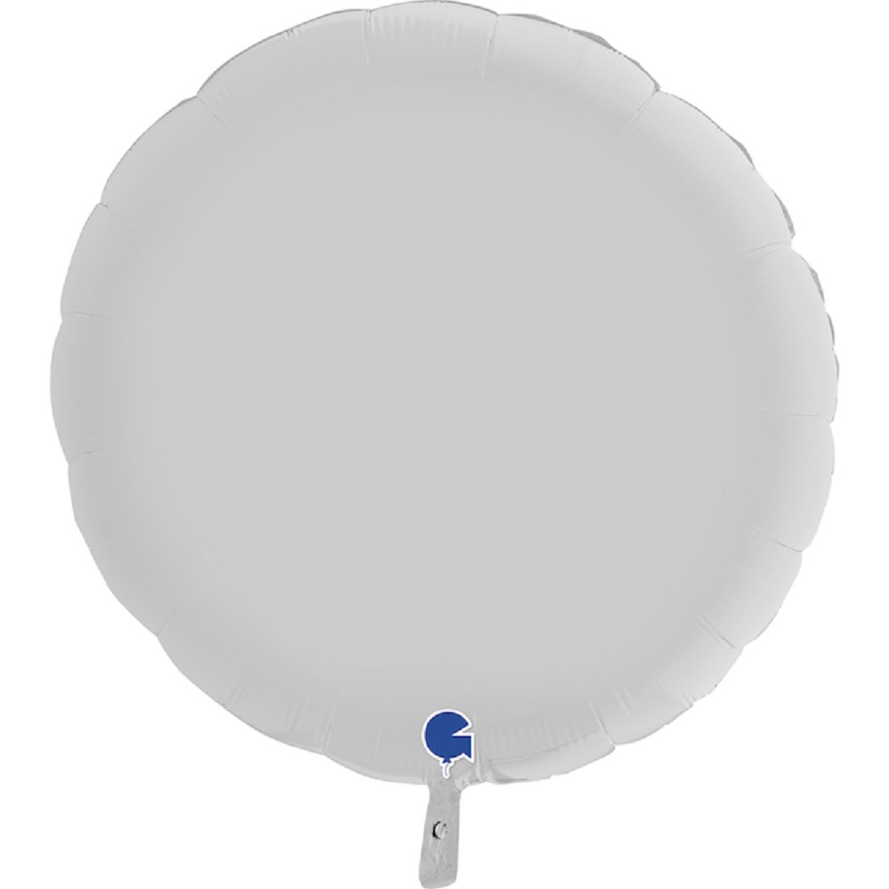 36" Rund Satin White (unverpackt)