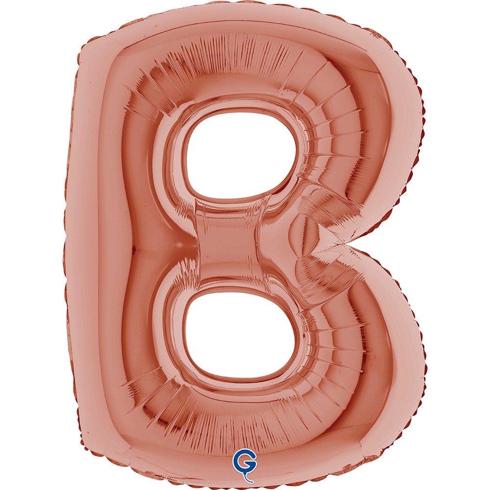 26" Folienbuchstabe "B" Rosé Gold