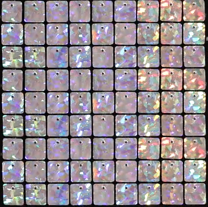 SolaAir Sequin Wall Decor Standard (viereckig) - Rainbow Cry