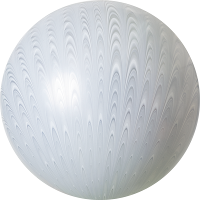 18" Peacock Latexballon silber (25 Stk.)