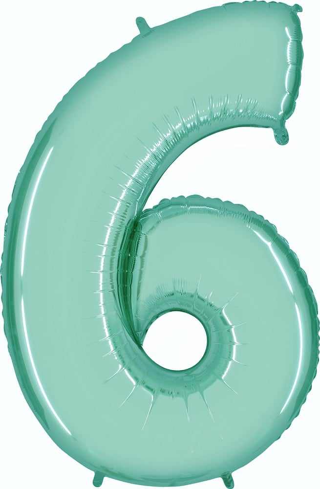 40" Folienzahl "6" Pastel Blue