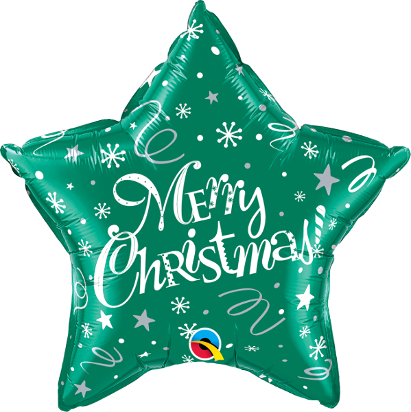 20" Merry Christmas! Festive Green