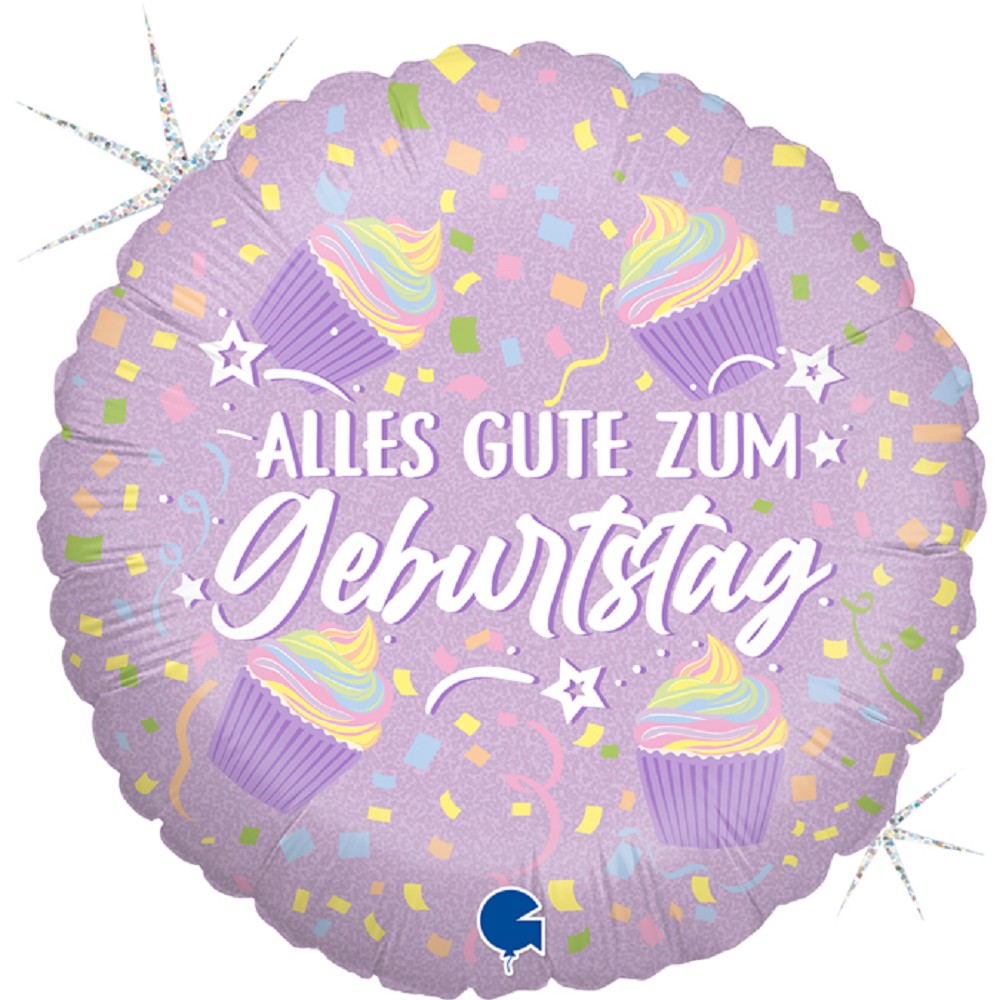 18" Pastell Geburtstag