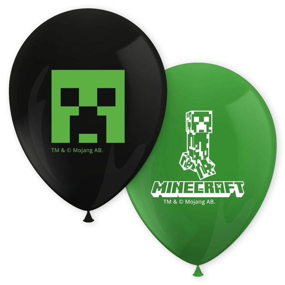 9" Minecraft (8 Stück)