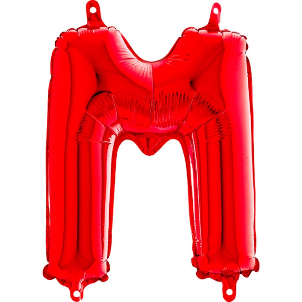 14" Folienbuchstabe "M" Red