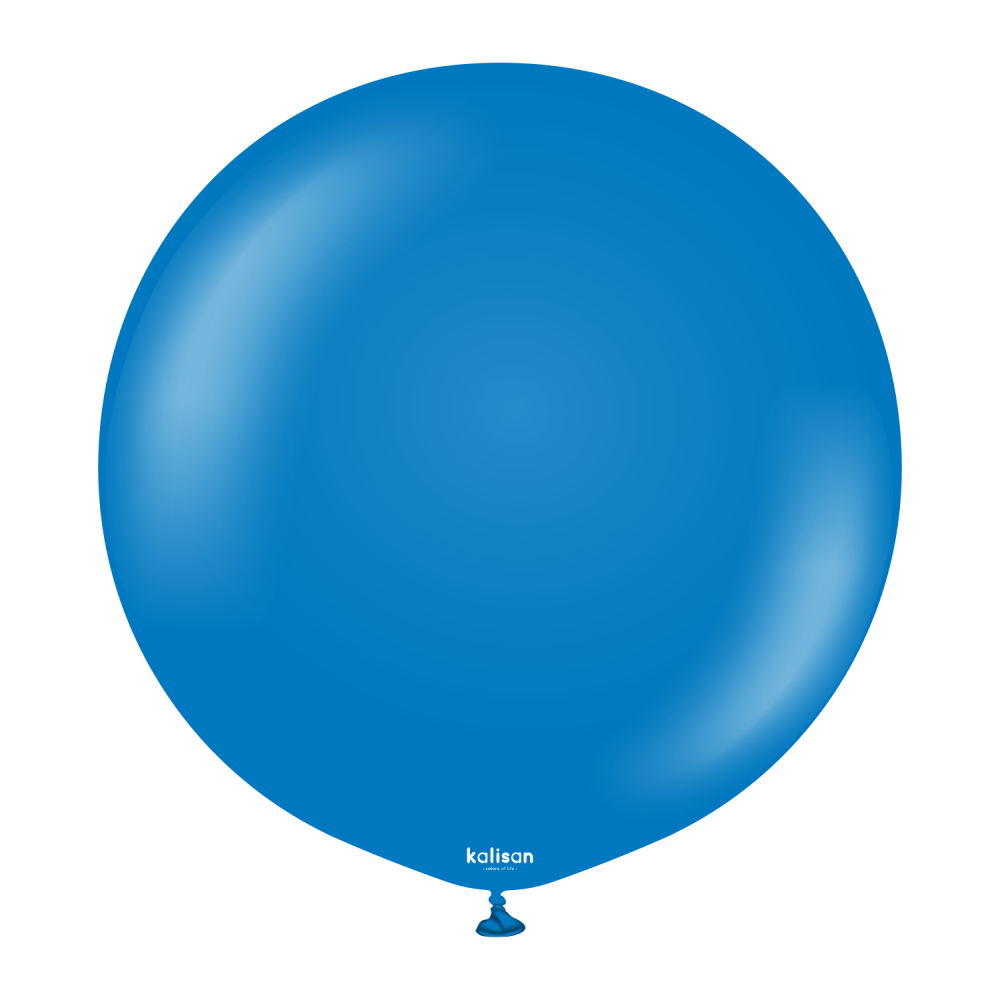 24" Riesenballon Standard Blue (2 Stück)