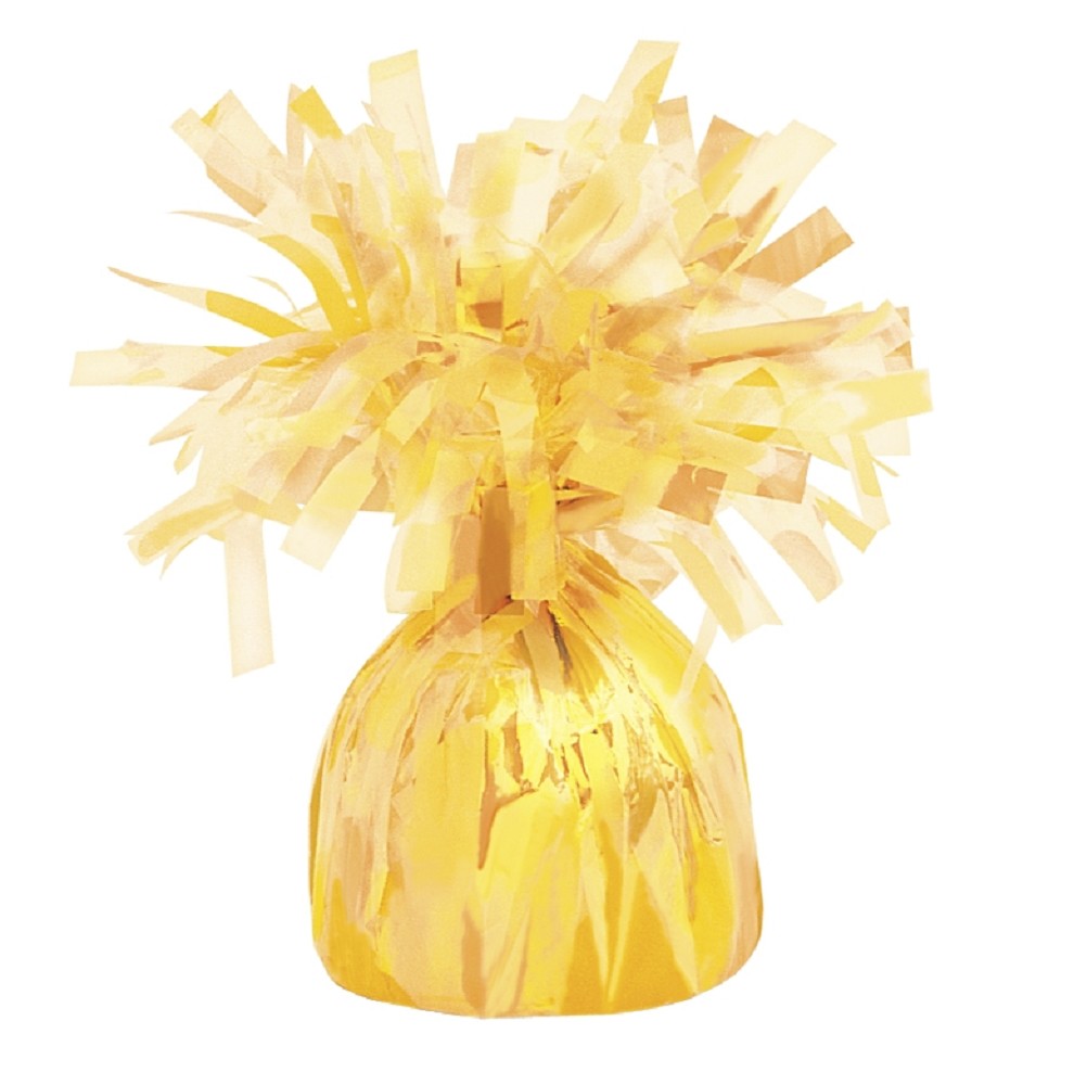 Ballongewicht Folie Gelb