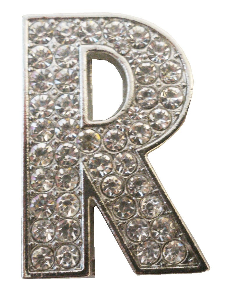 Strass-Buchstabe R (3,5cm)