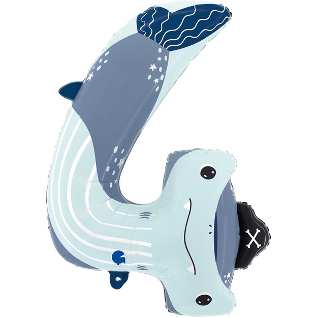 34" The Puppyloons - Number 4 Shark