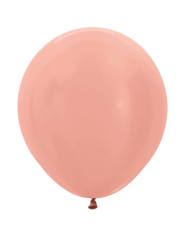 18" Metallic Rose Gold (25 Stück)
