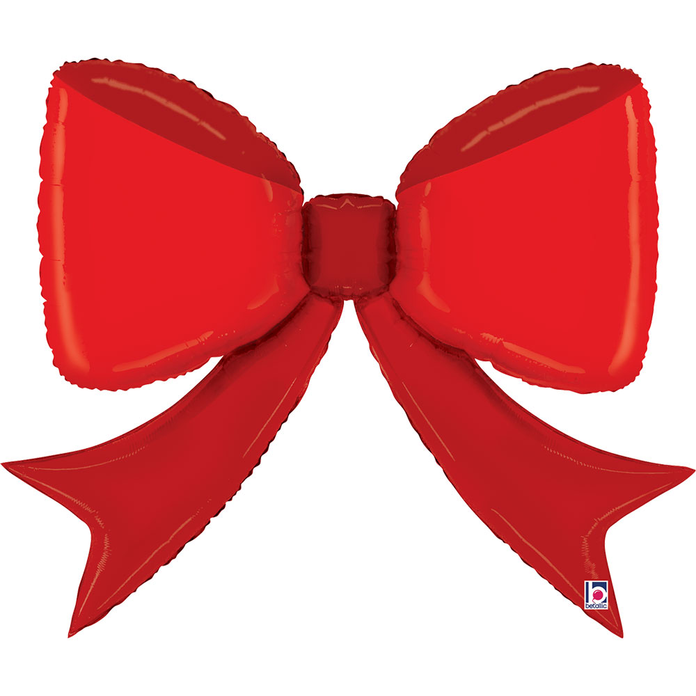 41" Red Bow