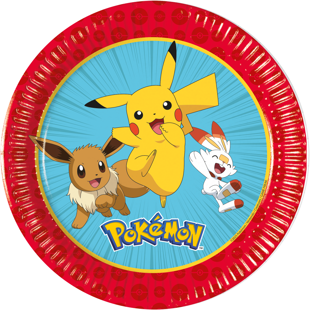 Pokémon Pappteller 20 cm