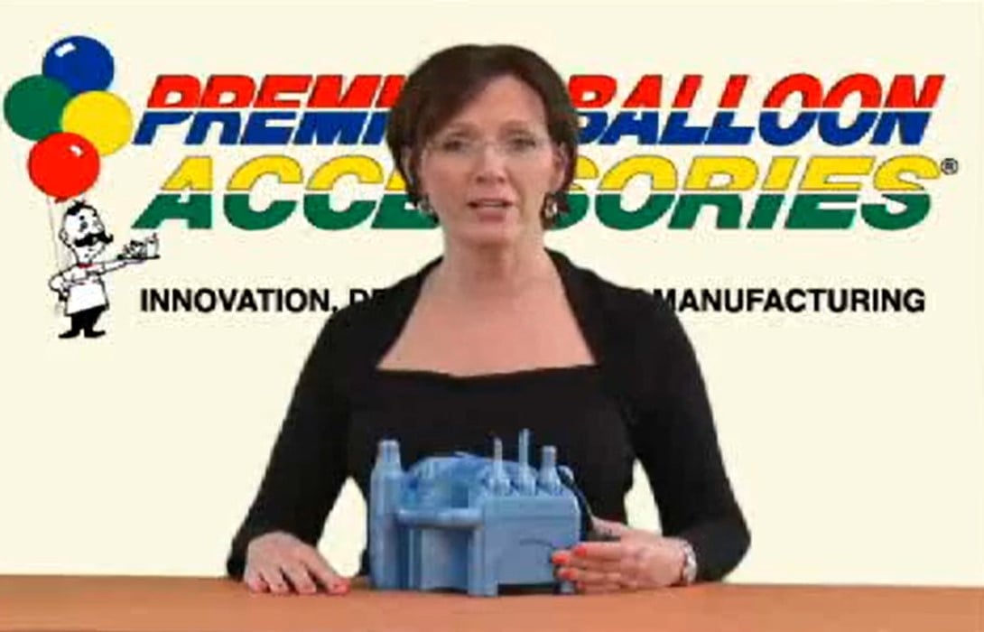 Mini Cool-air-pro Compressor for Latex Balloons (with Foot Pedal ...