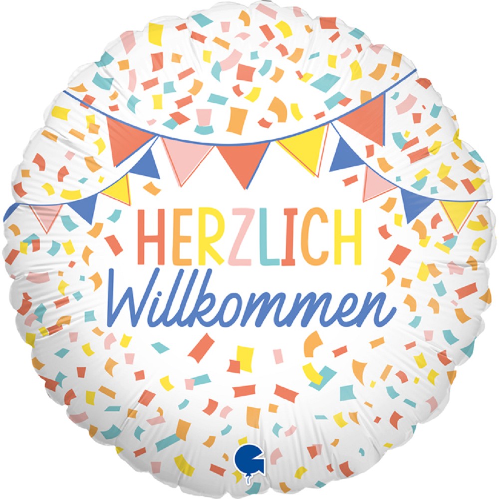 18" Herzlich Willkommen
