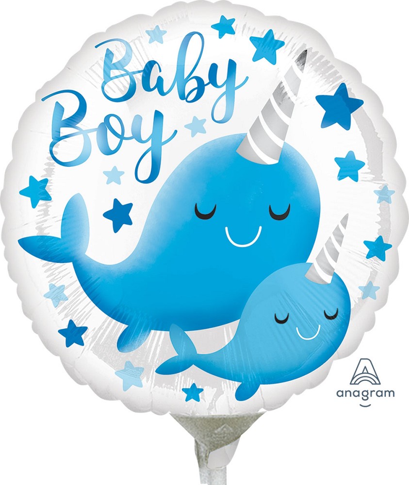 4" Narwhal Baby Boy (without Valve, for Self-welding)