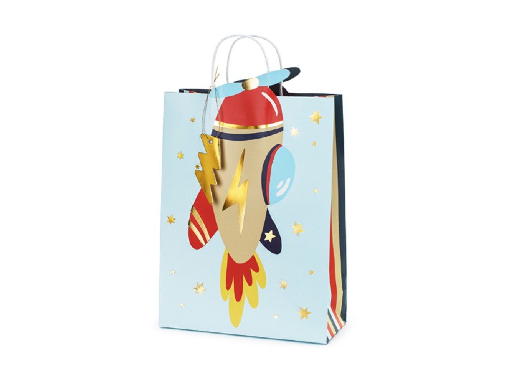 Geschenktüte - Plane Coll. - 10x24x35cm -1 Stk.