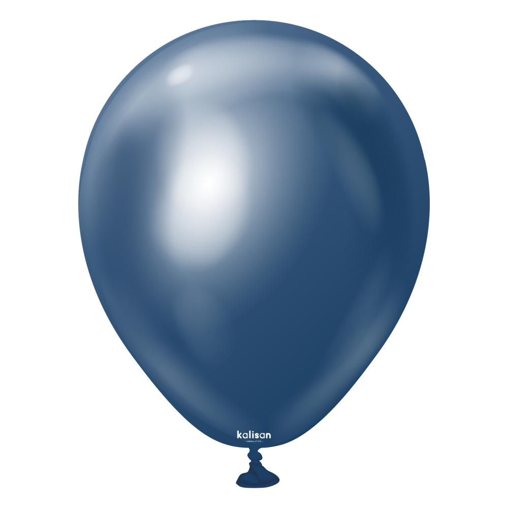 5" Mirror Navy (100 Stk.)