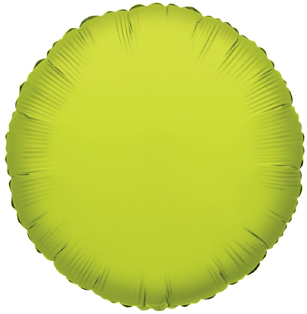 18" Folienballon Rund lime green