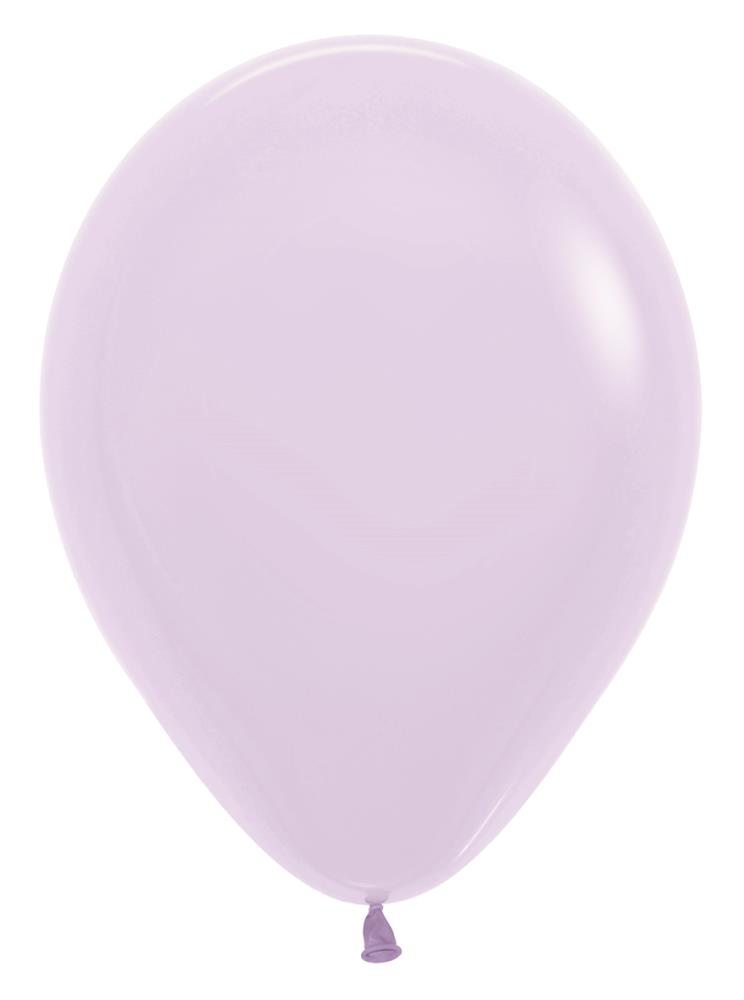 12" Pastel Matte Lilac (50 Stück)