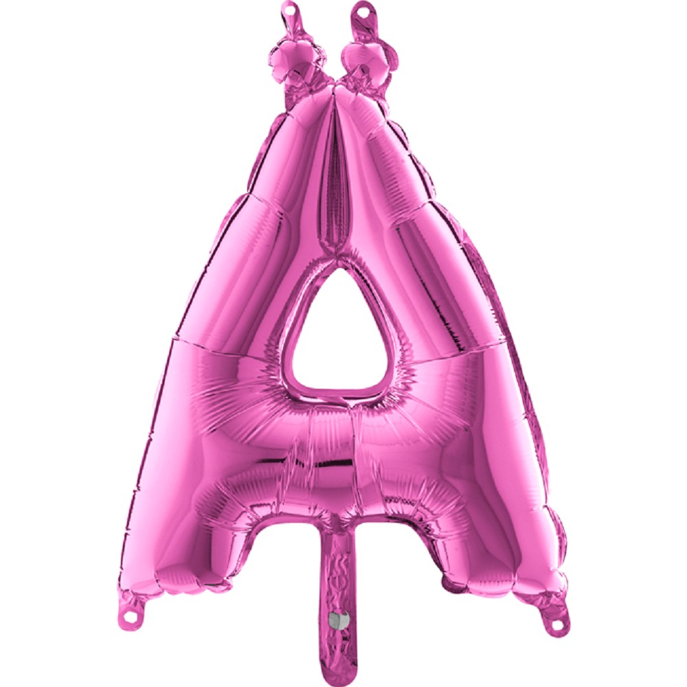 14"  Folienbuchstabe "Ä" Fuxia