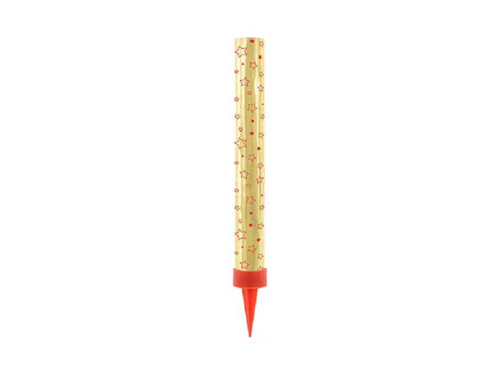 Tortenfontänen - gold - 12cm - 4 Stk.
