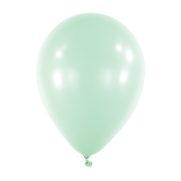 18" Macaron Mint (25 Stück)