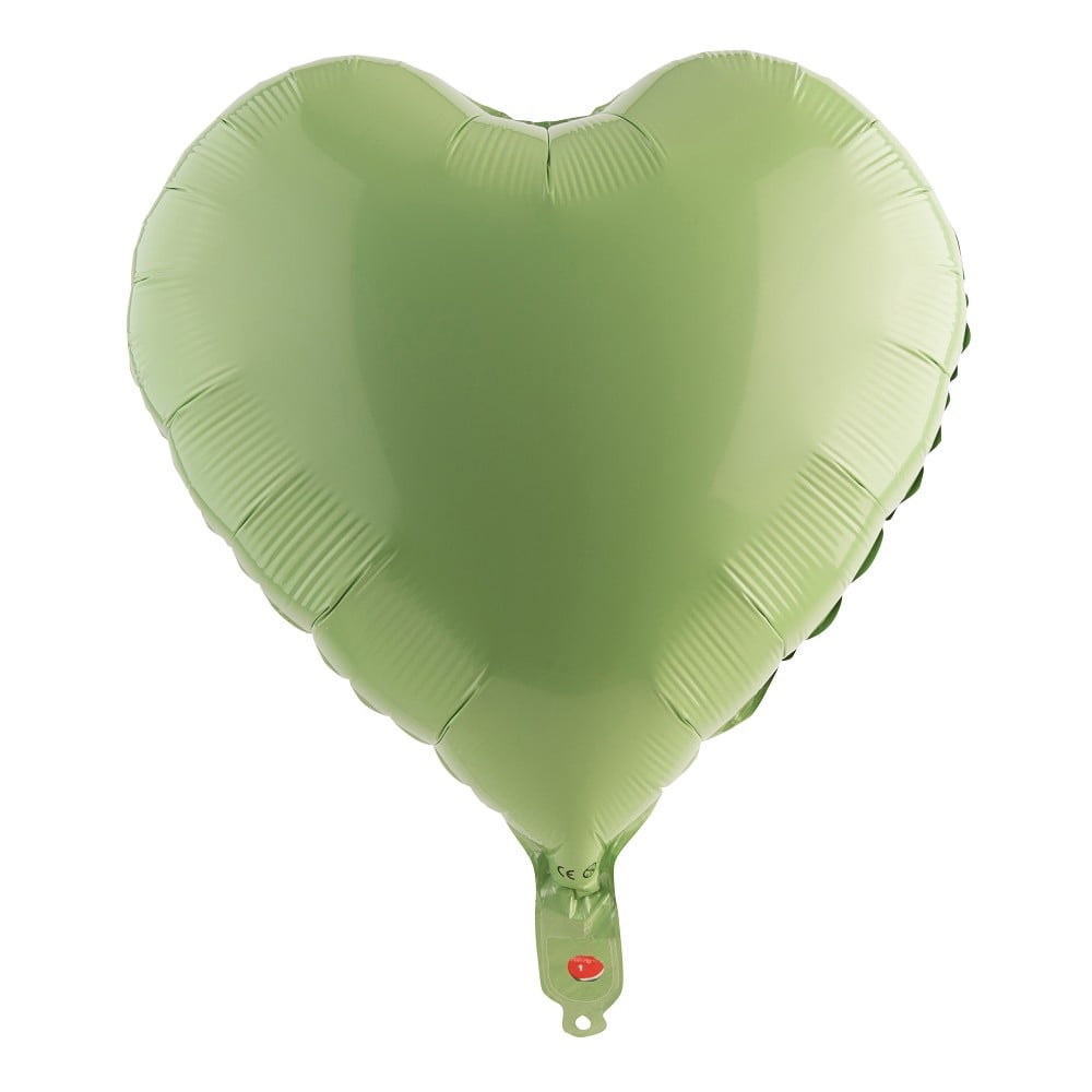 18" Herz past. Pistazie