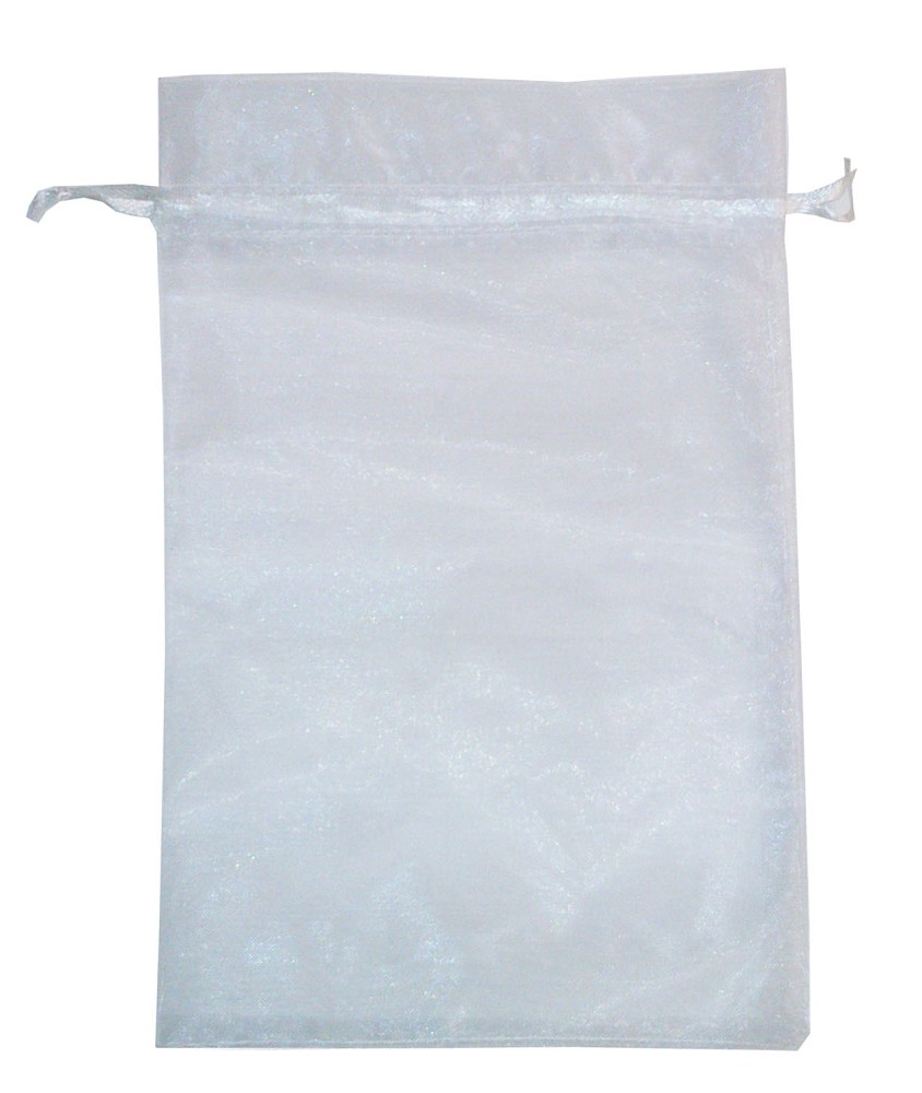 Organzabeutel weiß (15 x 23cm)
