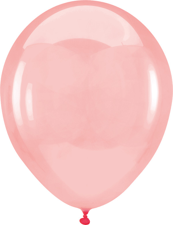 5" Crystal Clearz Apple Red (100 Stück)