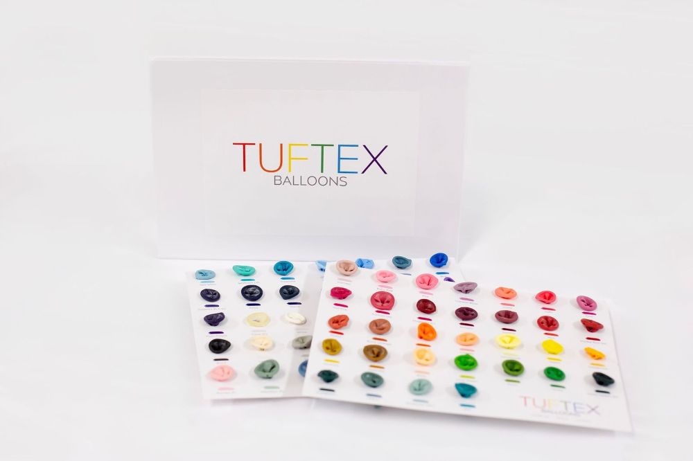 Tuftex Color Chart Box - Farbtabelle mit 11" Latexballons