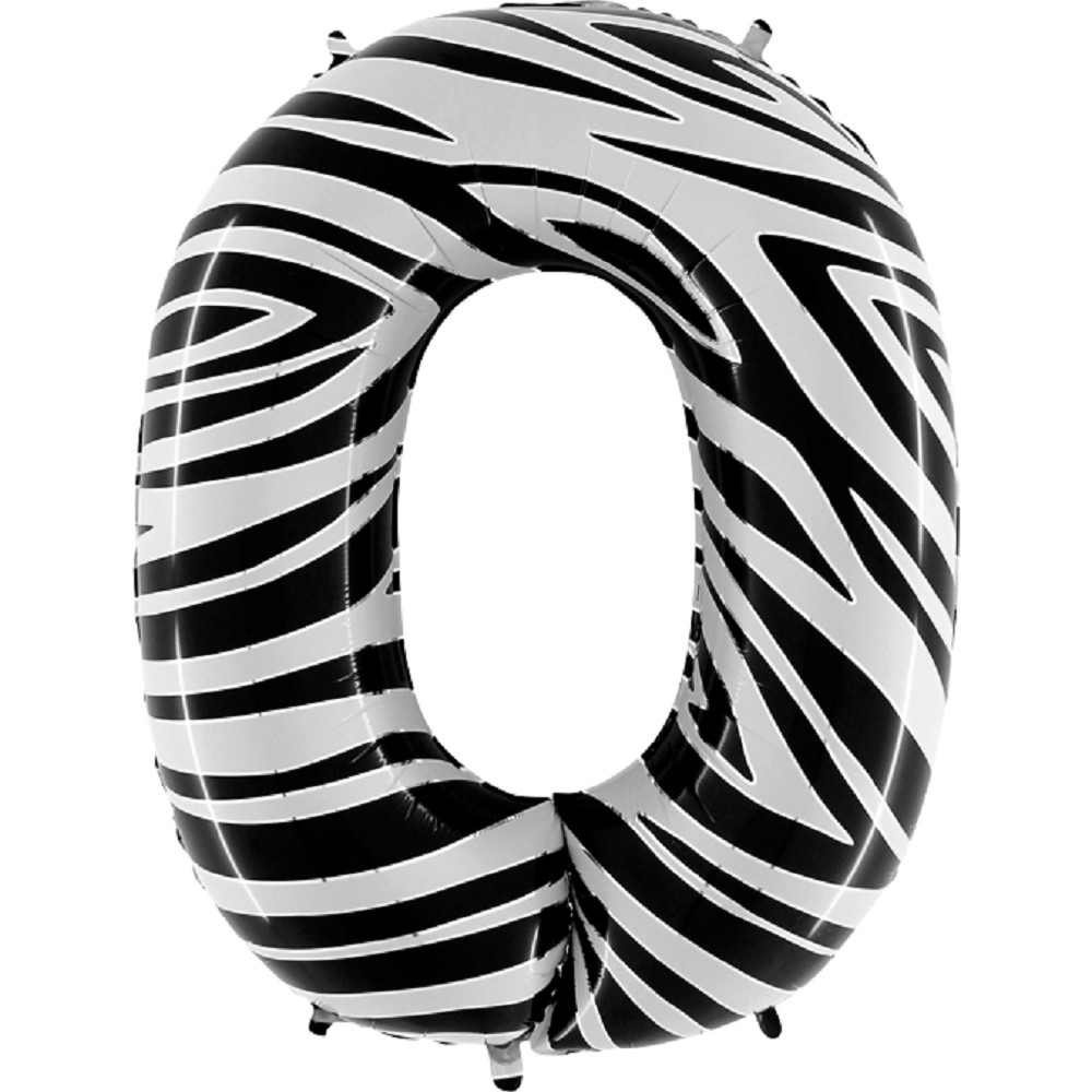 40" Folienzahl "0" Zebraloon