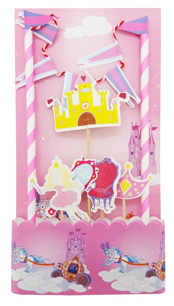 Tortendeko-Set Prinzessin