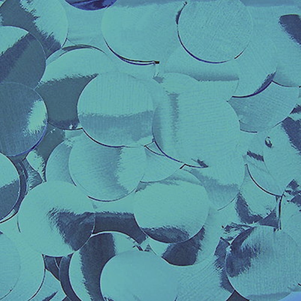 Balloon Confetti -  Round 2cm Turquoise Blue (15g)