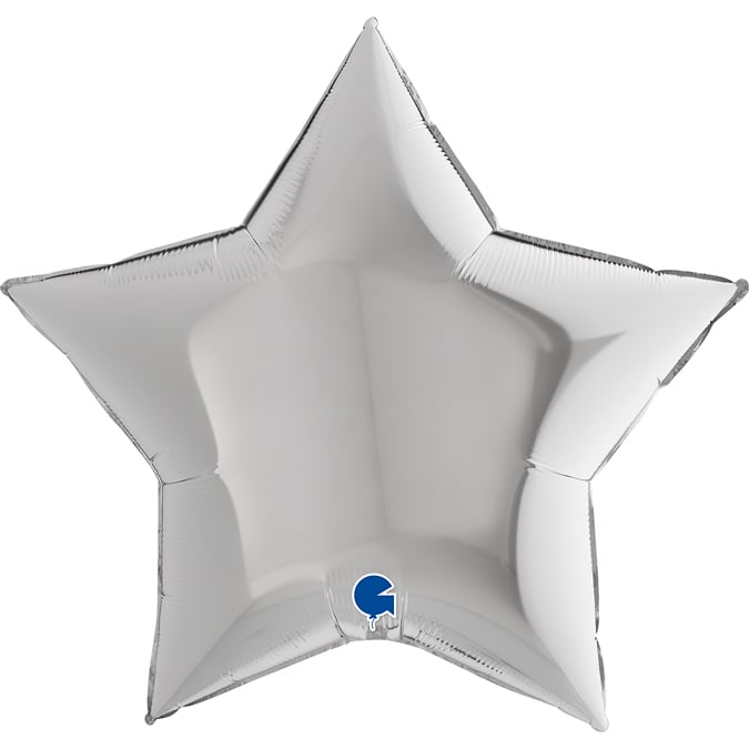 36" Stern Silber (unverpackt)