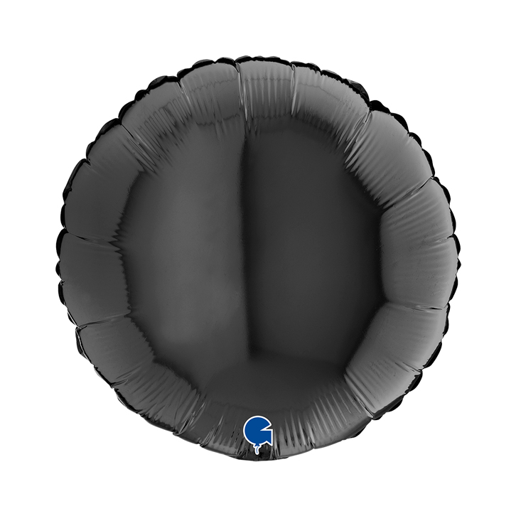 18" Rund Schwarz (unverpackt)