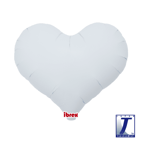 25" Jelly Heart White (Ibrex)
