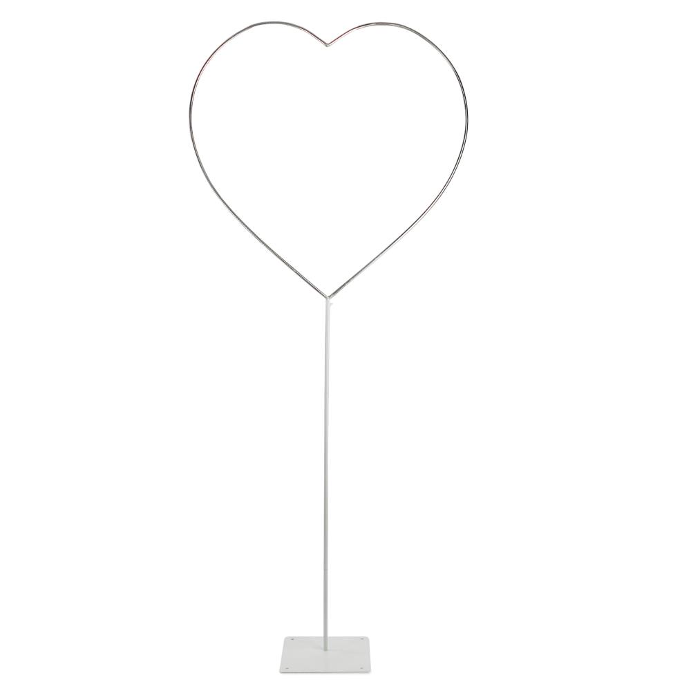 Ballonständer in Herzform 2 m
