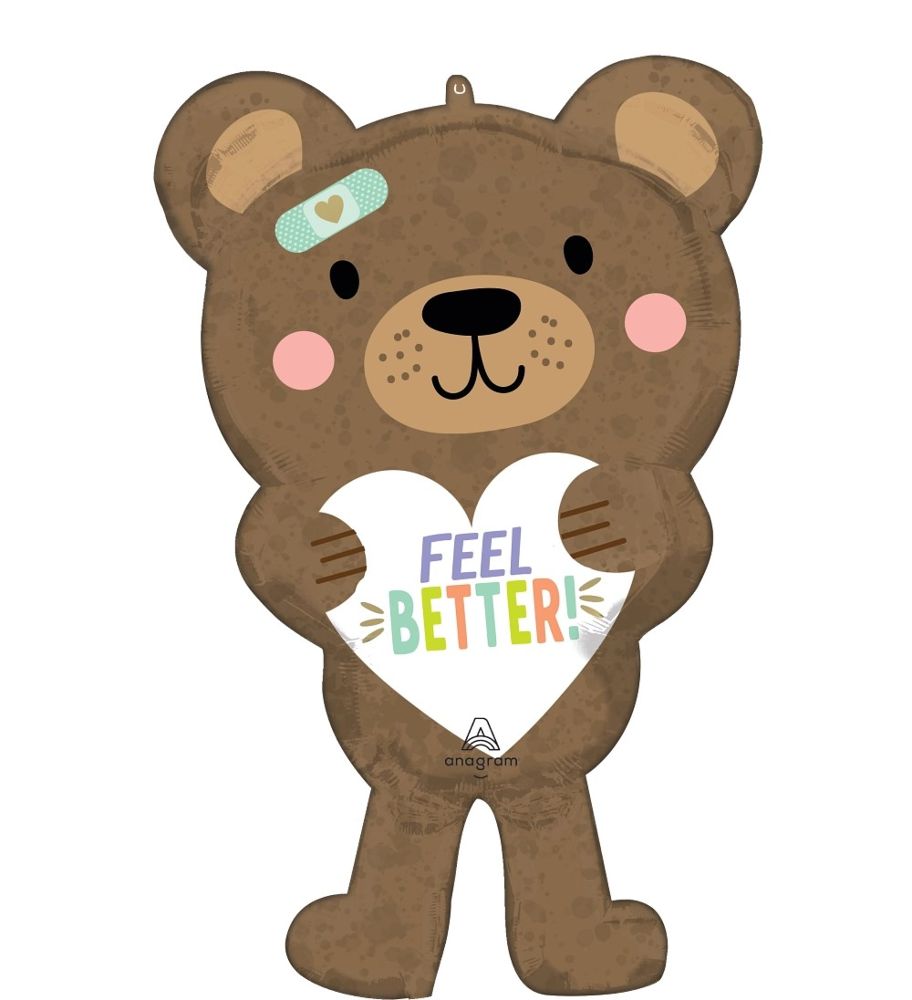 30" Feel Better Bear