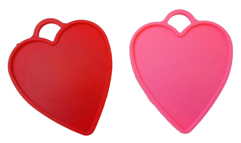 Ballongewicht Herz rot & rosa (80g Heavy Weight)