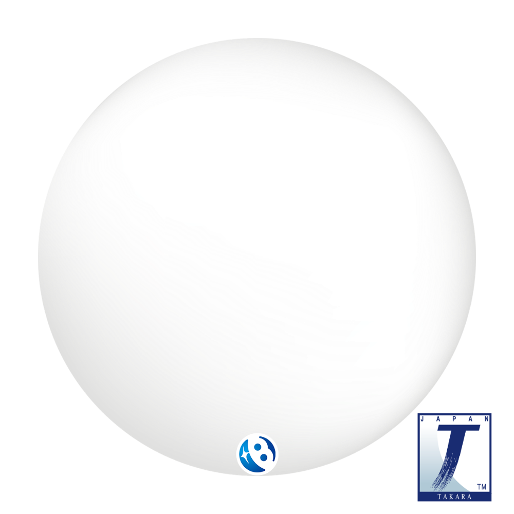 24" Deko Bubble Diamond Clear