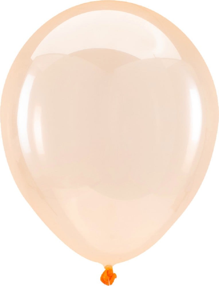 5" Crystal Clearz Orange (100 Stück)