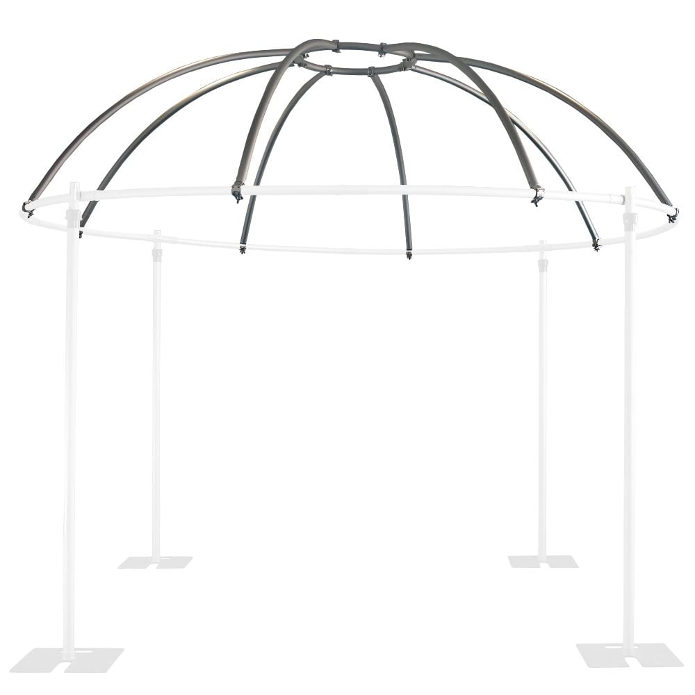 XXL Teleskopsystem - Dach-Gestänge für Kuppel