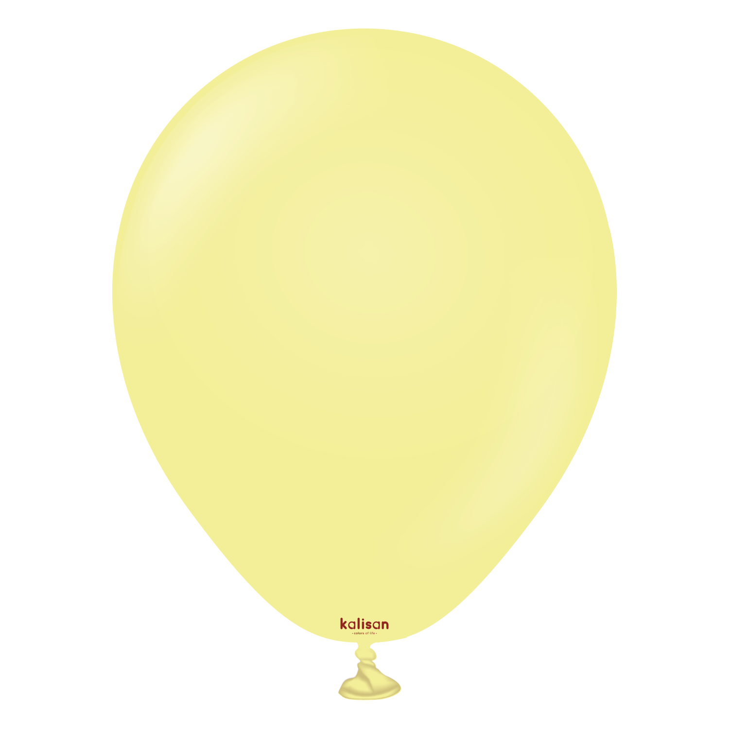 5" Macaron Yellow (100 Stück)