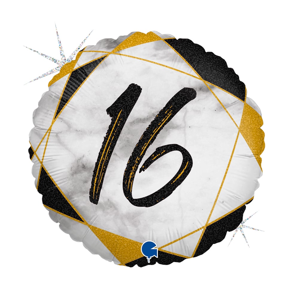 18" Marble Mate "16" Black