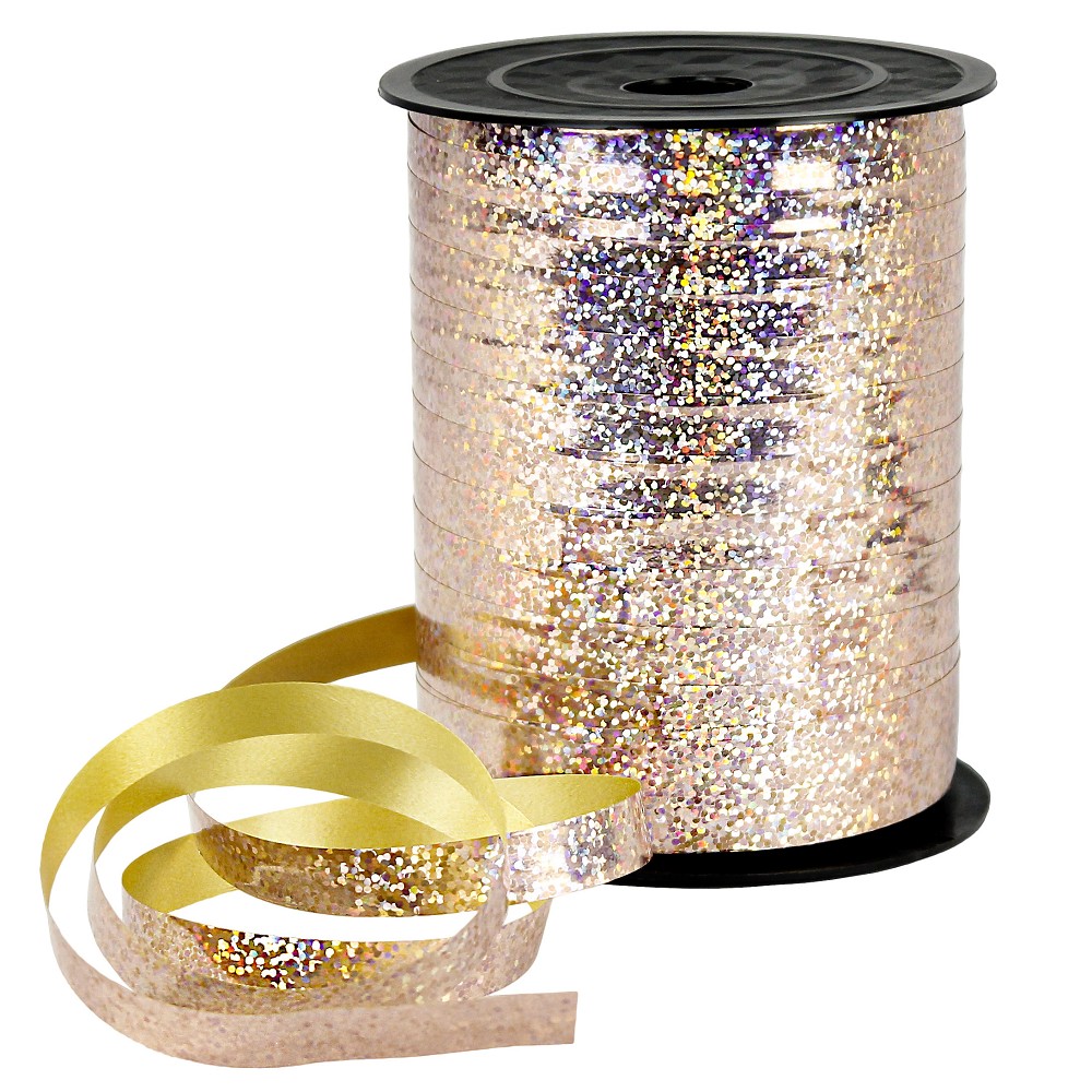 Polyband 5mm Holografie Rose Gold (250 m)