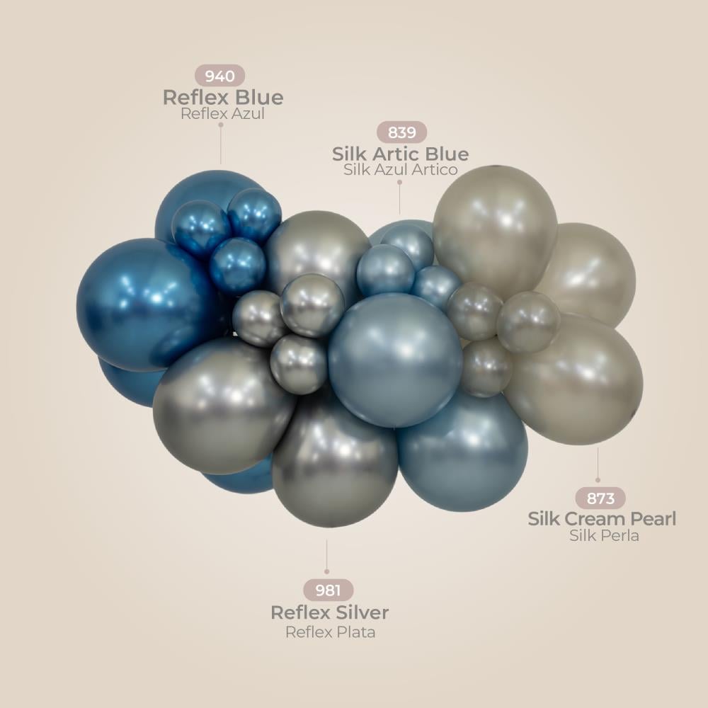 12" Silk Cream Pearl (50 Stk.)