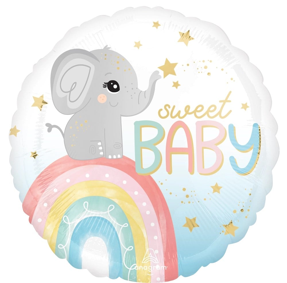 18" Satin Baby Elefant