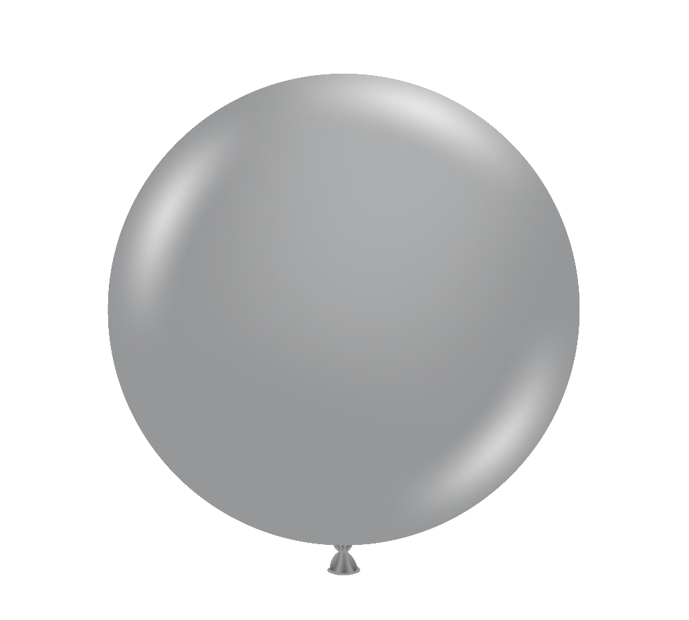 24" Metallic Silver (3 Stück)