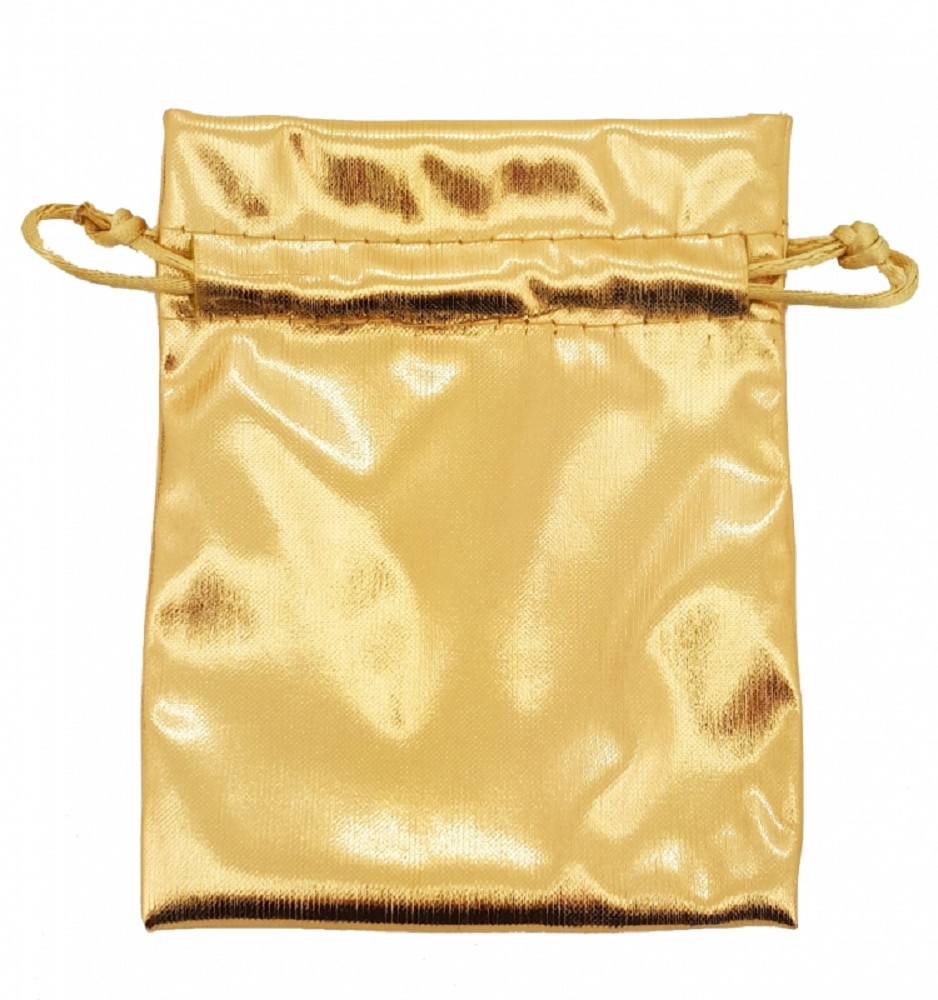 Goldbeutel glänzend (11 x 15 cm)