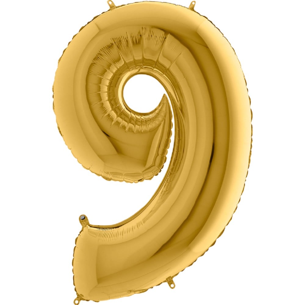 40" Folienzahl "9" Gold